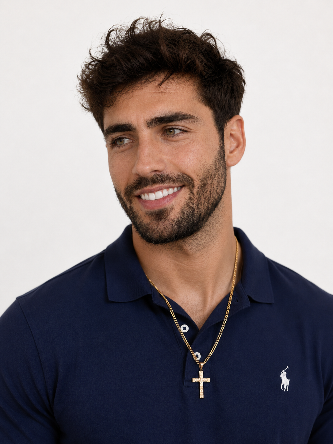 Close-up 3/4 (sourire)