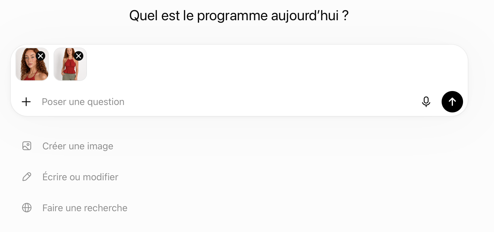 Étape 2 · uploader tes images